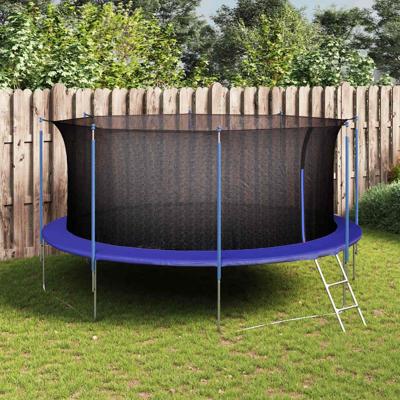 Veiligheidsnet voor 4,57 m ronde trampoline PE zwart Veiligheidsnet voor 4,57 m ronde trampoline PE zwart