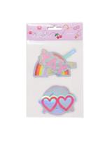 HEMA Stickers XL regenboog - 2 stuks - thumbnail
