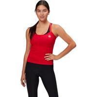 Castelli Promessa Jaquard Bavette SL top rood dames L - thumbnail