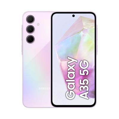 Samsung SM-A356B Galaxy A35 5G Dual SIM 6GB RAM 128GB Awesome Lilac EU - Italiaanse, Hongaarse, Poolse, Roemeense, Oostenrijkse en Zwitserse versies