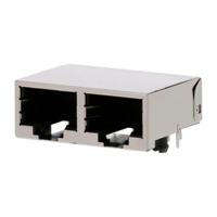 Molex Molex 445600002 Ganged Cat 5 445600002 Bus Aantal polen (sensoren) 8P8C 1 stuk(s) - thumbnail