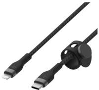 Kabel USB-C naar Lightning Belkin CAA011BT2MBK 2 m Zwart - thumbnail