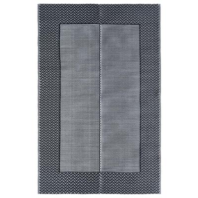 VidaXL Buitenkleed arakil 120x180 cm pp grijs