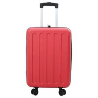 VidaXL Koffer met slot rood 34 x 23 x 55.5 cm abs kunststof - thumbnail