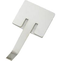 TRU COMPONENTS Bevestigingsklem Zelfklevend 543655 Bundel-Ø (bereik) 6 mm (max) Zilver 1 stuk(s) - thumbnail