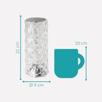 Eglo Oplaadbare tafellampLucignano transparant - 75816 - thumbnail