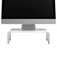 Dataflex Bento® Monitorverhoger 110 Wit - Stijlvolle en Stevige Monitor Stand, Verbetert Houding, 20kg Draagkracht, Krasvrij, Perfect met Bento® Toolbox - thumbnail