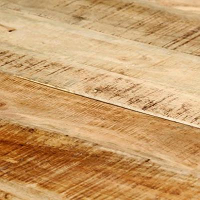 VidaXL Eettafel 140x70x75 cm massief ruw mangohout