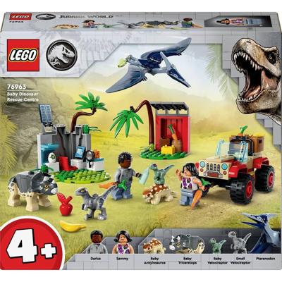 Bouwspel Lego 76963 Jurassic World Baby Dinosaur Rescue Center Multicolour