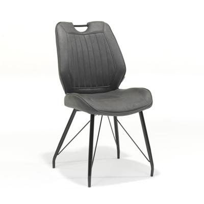 Stoel Dionne Antraciet - Set van 4 Stoel Dionne Antraciet - Set van 4