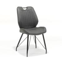 Stoel Dionne Antraciet - Set van 4 - thumbnail