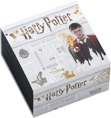 Harry Potter Golden Snitch Stud Earrings (Sterling Silver) - thumbnail