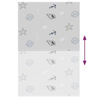 Doucherolgordijn 160x240 cm stofbreedte 156 cm - thumbnail