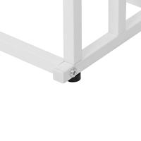 Niceey Handdoekrek Vrijstaand 3 Armen - Metaal - Wit - 86 cm - thumbnail