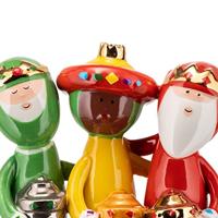 Alessi Happy Eternity Baby Uno Due Tre Wijzen porselein 10 cm - thumbnail