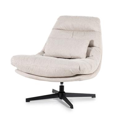 Eleonora Draaibare Fauteuil 'Cooper' Met kussen, kleur Beige