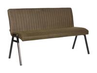 LABEL51 Eetkamerbank 'Matz', 145cm, kleur Groen - thumbnail