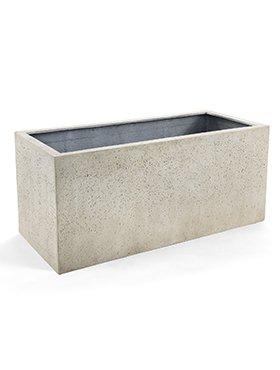Grigio plantenbak Box M antiek wit betonlook