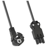 Bachmann 375.044 Aansluitkabel Zwart 2.00 m - thumbnail