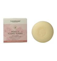 Tisserand Zeep roos & ylang ylang 100 Gram - thumbnail