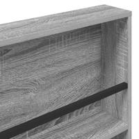 Tijdschrift Rek Grijs Sonoma 60 x 12 x 70 cm Bewerkt hout - thumbnail
