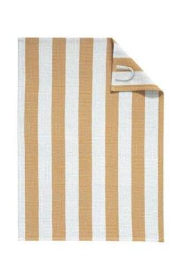 Cawö Cawo Piqué Cuisine Theedoek 50/70 zimt/platin