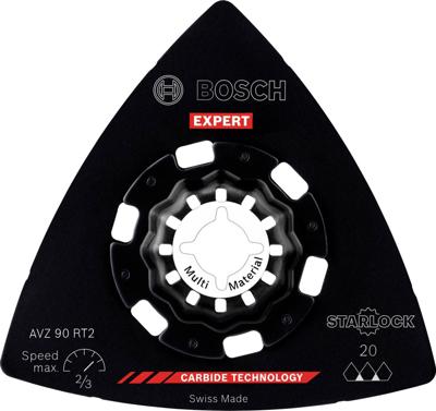 Bosch Accessoires Expert Sanding Plate AVZ 90 RT2 multitoolzaagblad 90 mm - 1 stuk(s) - 2608900046
