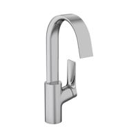 Hansgrohe Vivenis ééngreeps wastafelmengkraan 210 met draaibare uitloop zonder afvoer chroom 75032000 - thumbnail