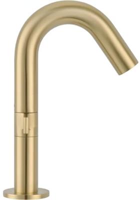 Ben Anello fonteinkraan met hendel links geborsteld messing