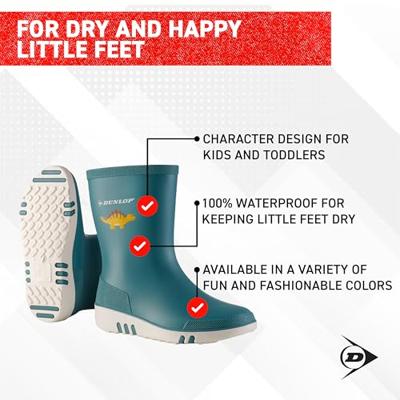 Kinderlaars mini pvc blauw 30 Kinderlaars mini pvc blauw 30