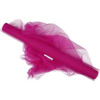 Creativ Company Tule, b: 50 cm, roze, 5 m/ 1 rol - thumbnail