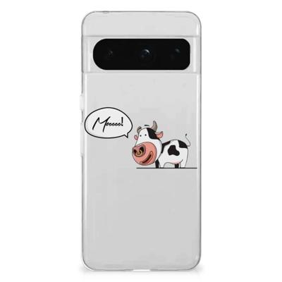 Google Pixel 8 Pro Telefoonhoesje met Naam Cow Google Pixel 8 Pro Telefoonhoesje met Naam Cow