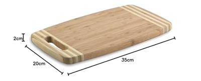 Richardson Sheffield Top and Tail Bamboo Snijplank 35x20x2 cm