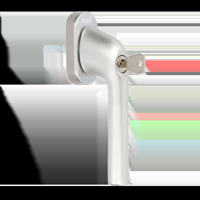 AMI Veiligheidsbeslag Raamgreep 822 7X35 F1 Ovaal - 425671 - thumbnail