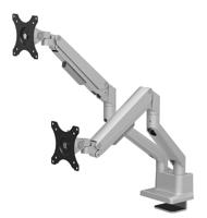 Neomounts ds70-250sl2 desk monitor arm, clamp/grommet, 17" - 35", height adjust - thumbnail