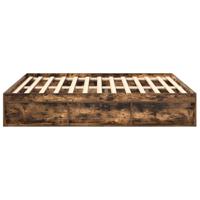 Bedframe gerookt eikenkleurig 180x200 cm Super King Size - thumbnail