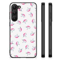 Back Case voor Samsung Galaxy S23 Plus Unicorns - thumbnail