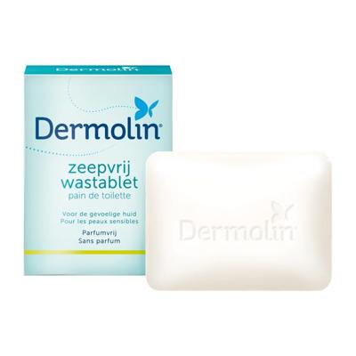 Dermolin Zeepvrij Wastablet N/parf Nf 100g