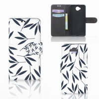 Microsoft Lumia 650 Hoesje Leaves Blue - thumbnail