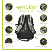 Wheel Bee Revolution Kinderrugzak, 46 cm, 30 liter, Grijs - 950022 - thumbnail