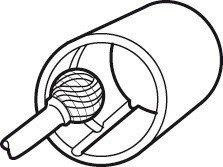 Bahco stiftfrees hardmetalen bolvorm 10 mm | D1009M06