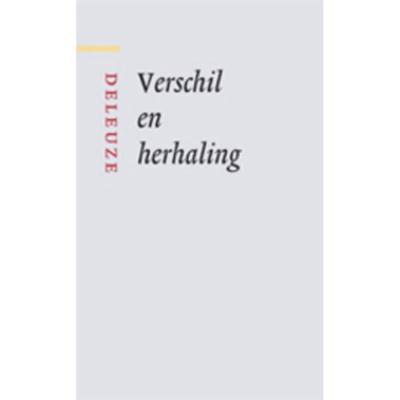 Verschil en Herhaling (Hardback)