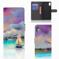 Hoesje Apple iPhone Xs Max Boat - thumbnail
