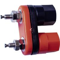 Mueller Electric BU-00283 Klem Zwart/rood 1 stuk(s) - thumbnail