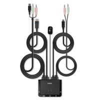 Lindy 42346 KVM-switch Zwart - thumbnail