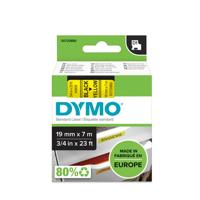 Labeltape DYMO D1 45808 Polyester Tapekleur: Geel Tekstkleur:Zwart 19 mm 7 m - thumbnail
