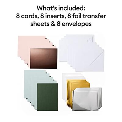 Cricut joy • insert cards foil forest a6