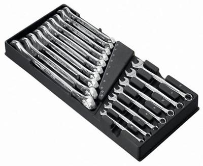 Facom module met 17 ringsteeksleutels met ogv-profiel - mod.440-1xl