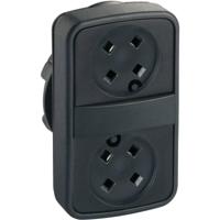 Schneider Electric ZB5AA79 ZB5AA79 Dubbele drukknop 2 knoppen Druk-ontgrendeling 1 stuk(s) - thumbnail