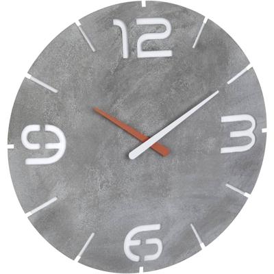 TFA Dostmann 60.3536.15 Wandklok Zendergestuurd 35 cm x 35 mm Beton-grijs